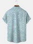 Royaura Vintage Bowling Stripe Print Beach Men's Hawaiian Plus Size Shirt with Pockets