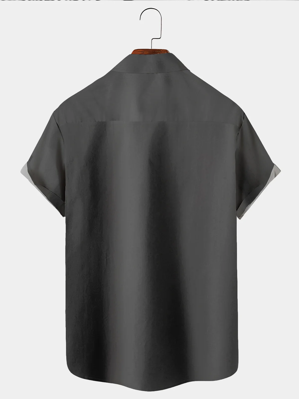 Royaura Hawaiian Coconut Tree Landscape Print Chest Bag Holiday Shirt Plus Size Shirt