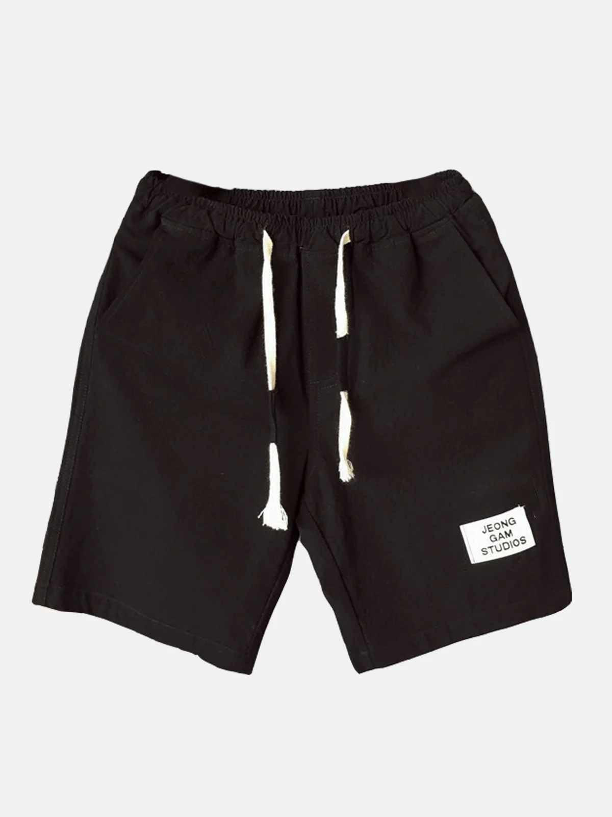 Royaura Beach Vacation Retro Casual Men's Natural Fiber Blend Shorts