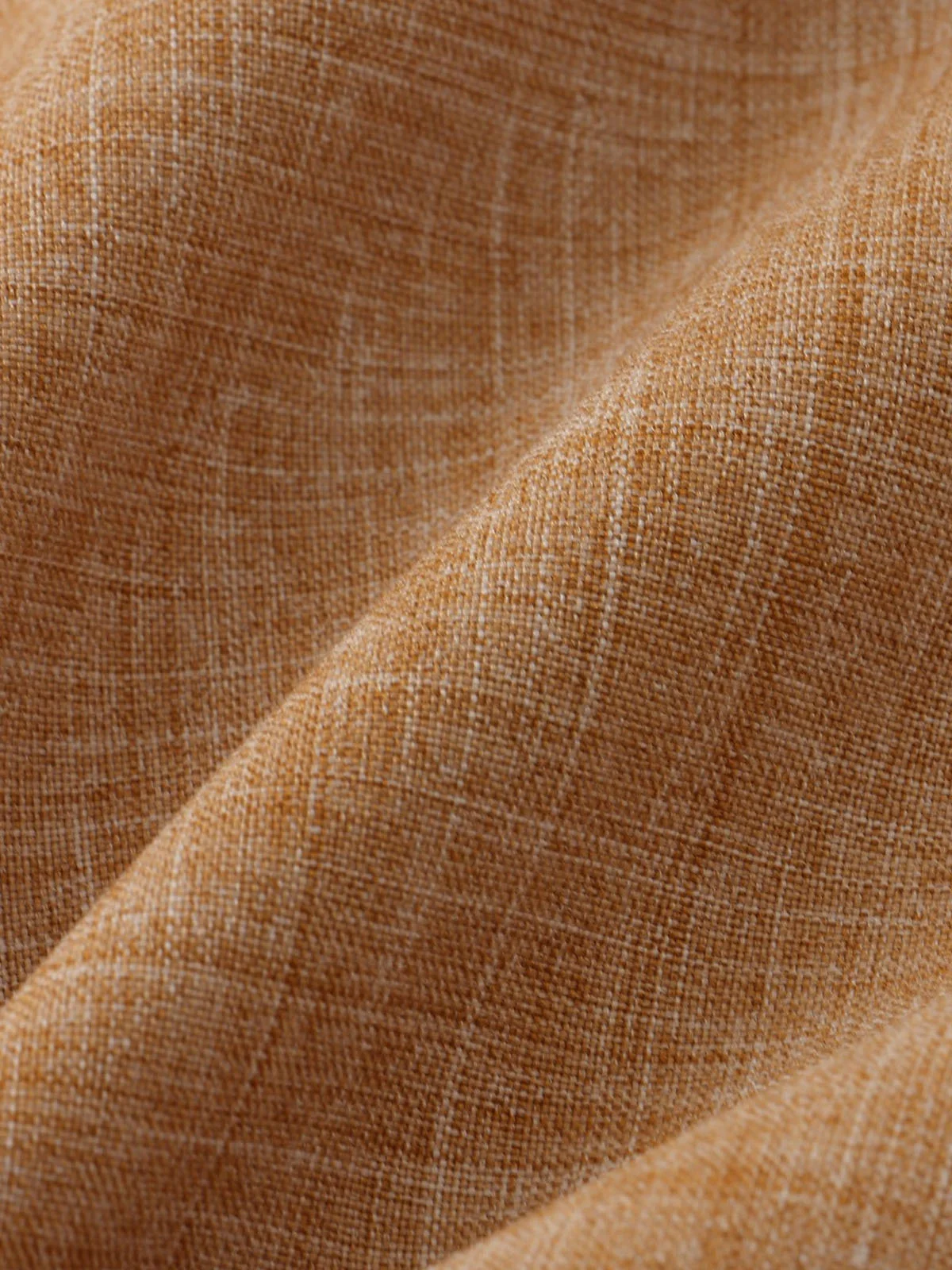 Royaura® Cotton Linen Vintage Musical Instrument Print Men's Stand Collar Button Pocket Shirt