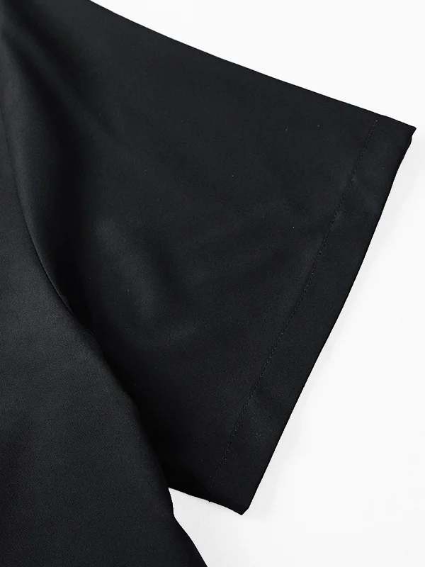 Men's Custom Bowling League Shirts Geometric Poker Print Casual Short Sleeve Hawaiian Shirt