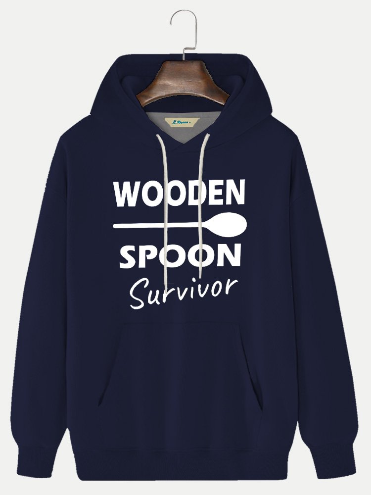 Royaura  Wooden Spoon Survivor Long Sleeve Hoodie