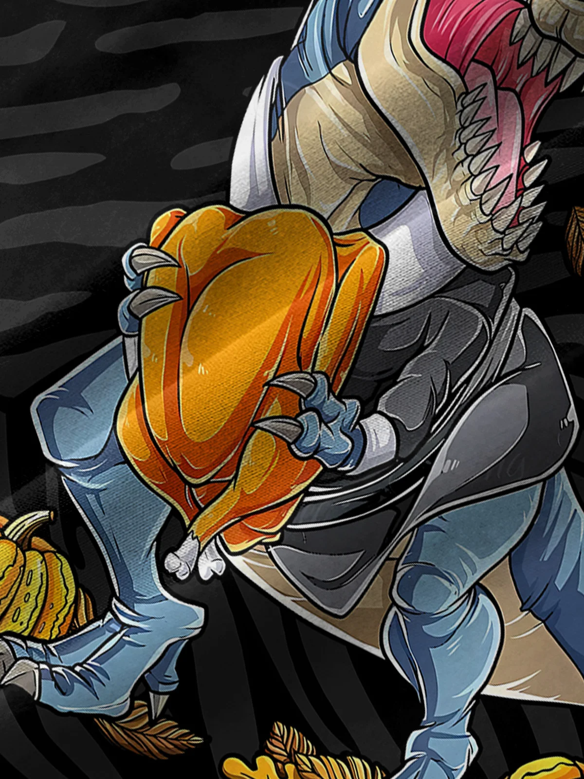 Royaura Halloween Holiday Khaki Men's Hawaiian Shirts Bat Cartoon Stretch Plus Size Aloha Camp Shirts