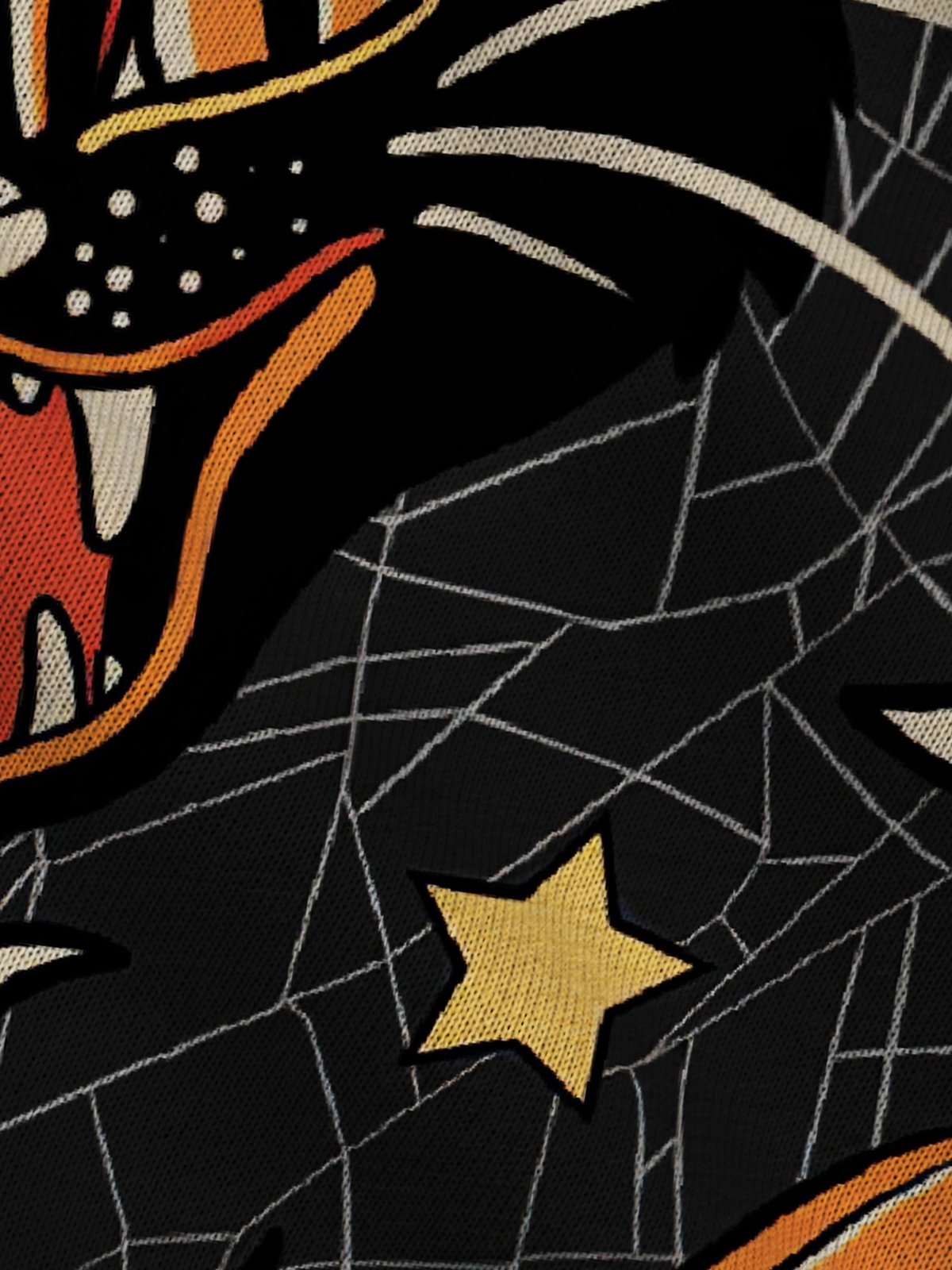 Royaura Halloween Cartoon Men's Black Hoodies Black Cat Spider Pumpkin Spooky Fun Plus Size Knit Pullover Sweatshirts