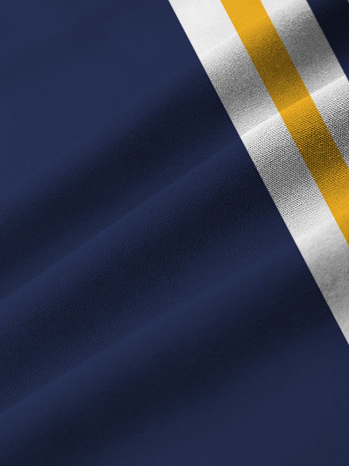 Royaura Retro Striped Bowling Print Men's Button Pocket Short Sleeve Shirt