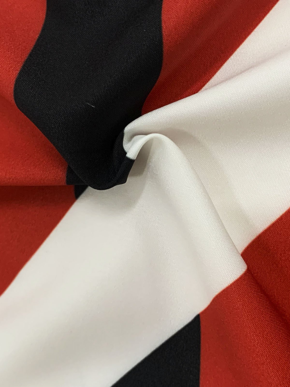 Royaura Vintage Rock Red Geometric Music Art Men's Casual Shirts Stretch Plus Size Pocket Aloha Camp Button Shirts