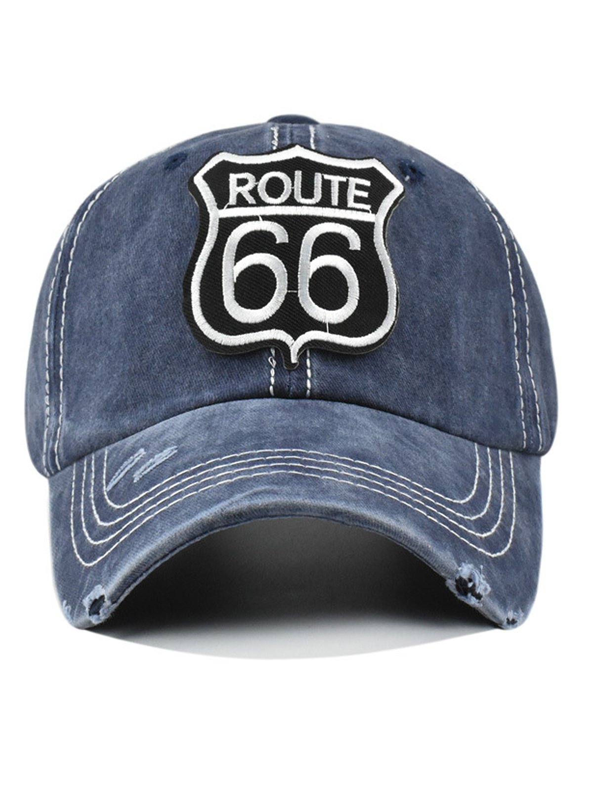 Royaura Retro Route 66 Embroidery Cap