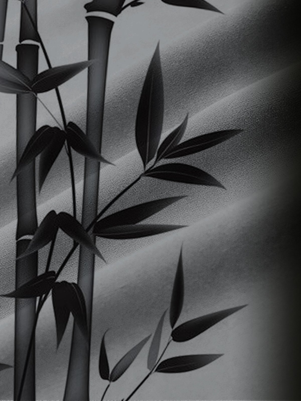 Royaura Hawaiian Bamboo Ombre Printed Men's Button Pocket Shirt