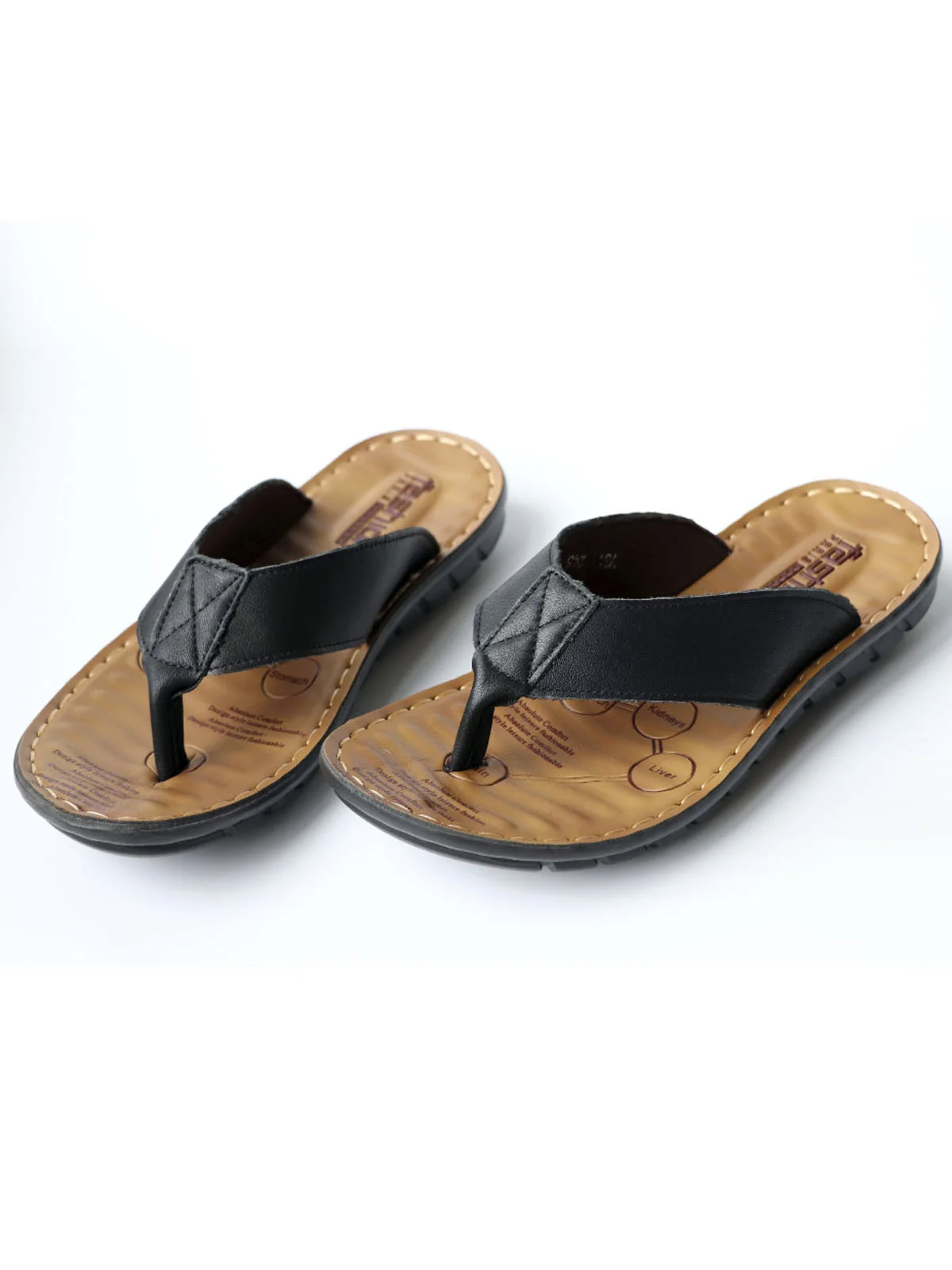 Royaura® Resort Casual Sandals Beach Leather Slippers