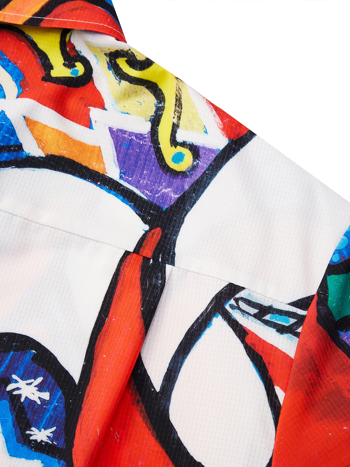 Royaura® x David Henry Lombardi Ribbon Dance Abstract Graffiti Art Hawaiian Shirt Oversize