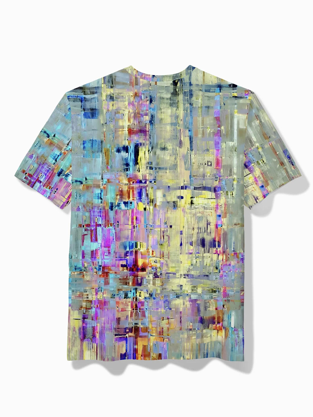 Royaura® Hawaiian Gradient 3D Print Men's T-Shirt
