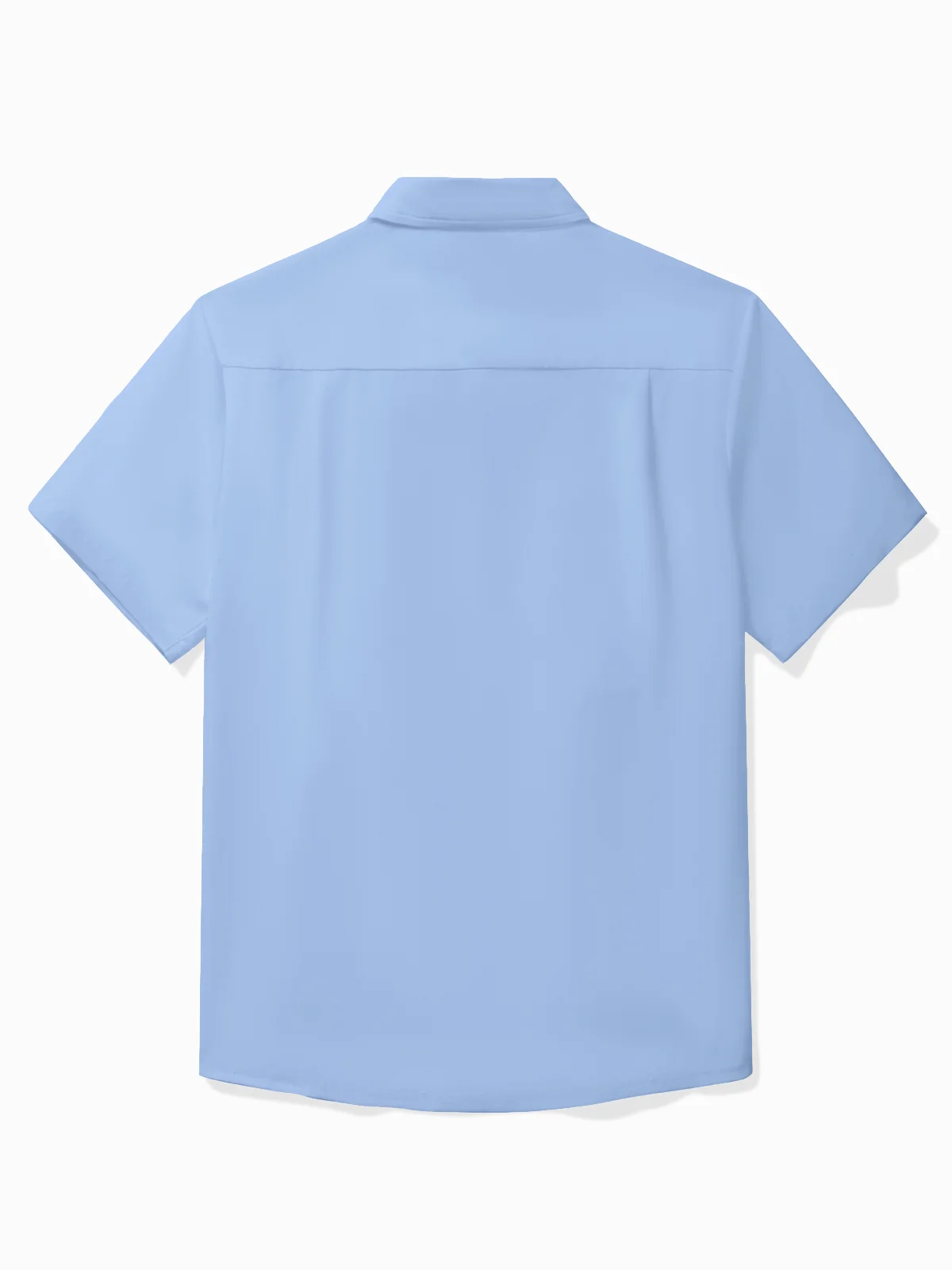 Royaura® Vintage Bowling Print Chest Pocket Shirt Plus Size Men's Shirt