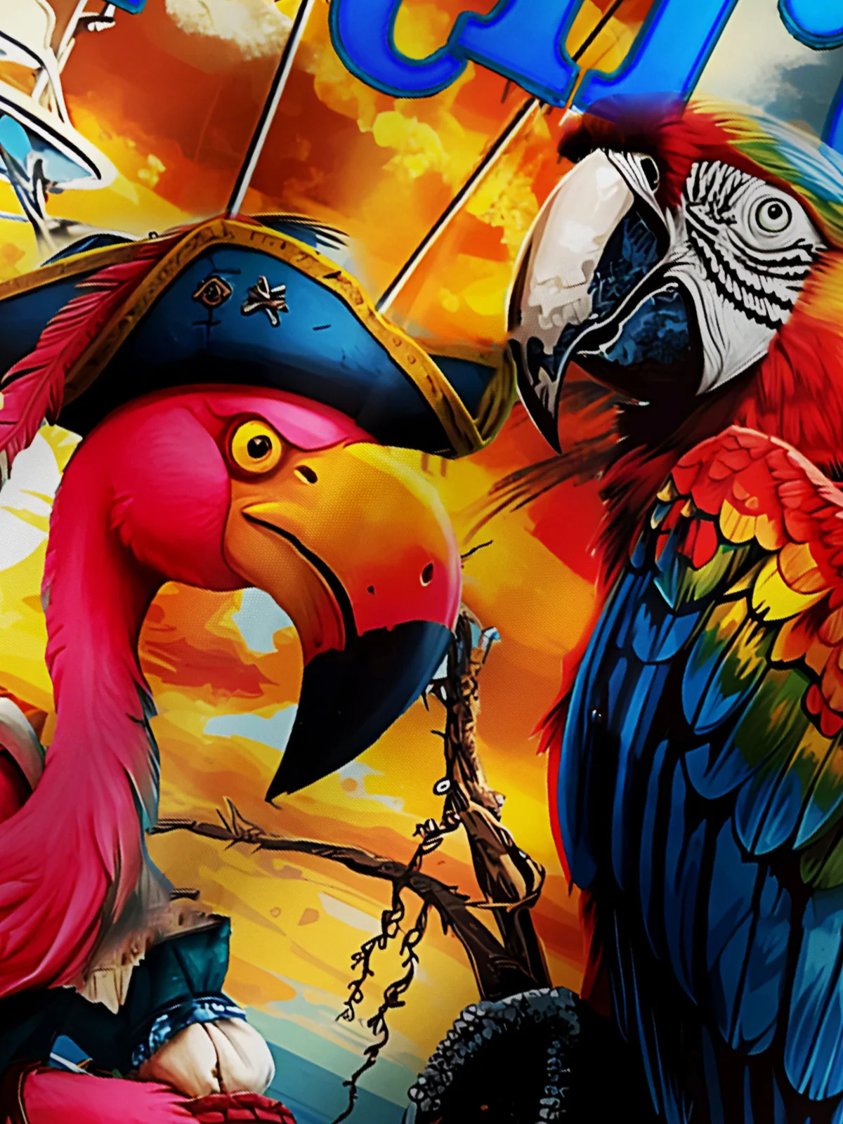 Royaura® Beach Men's Hawaiian Shirt Parrot Tropical Art Quick Dry "Retired But Not Expired" Pocket Camp Shirt Big Tall