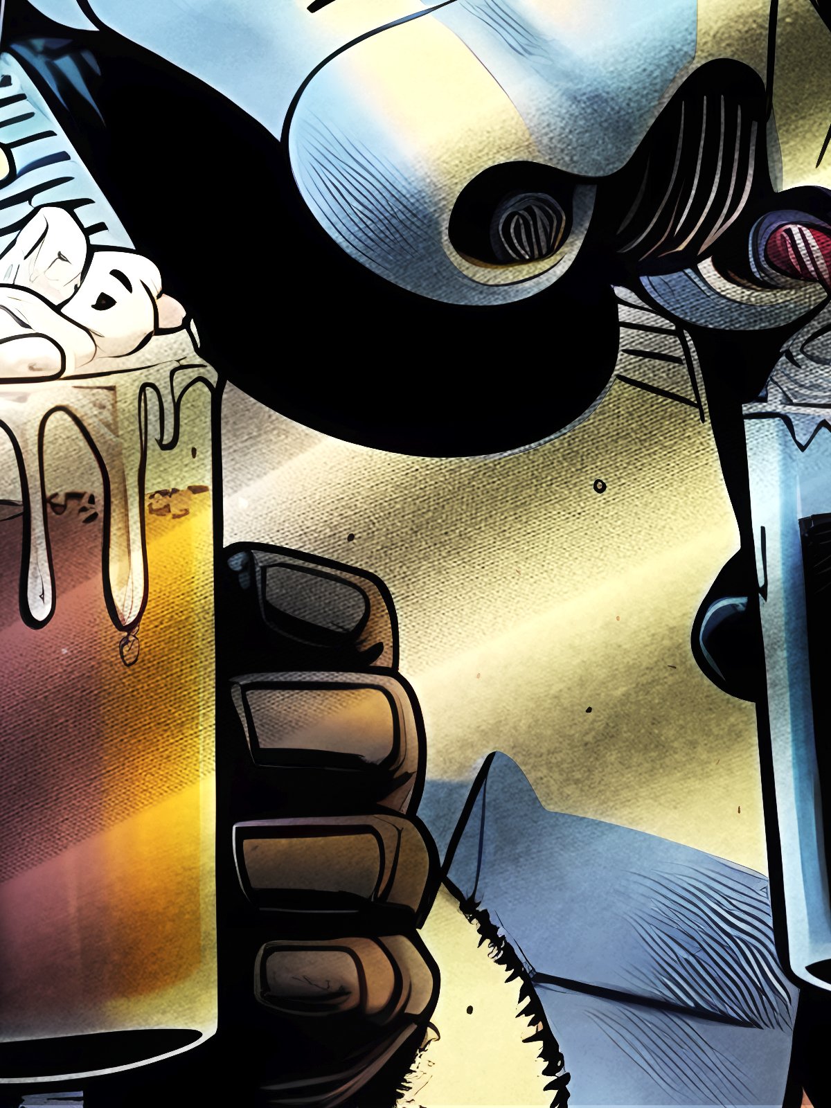 Royaura® Christmas Cartoon Print Casual Stylish Hawaiian Shirt Summer Shirts Pocket Short Sleeve Shirt Big Tall