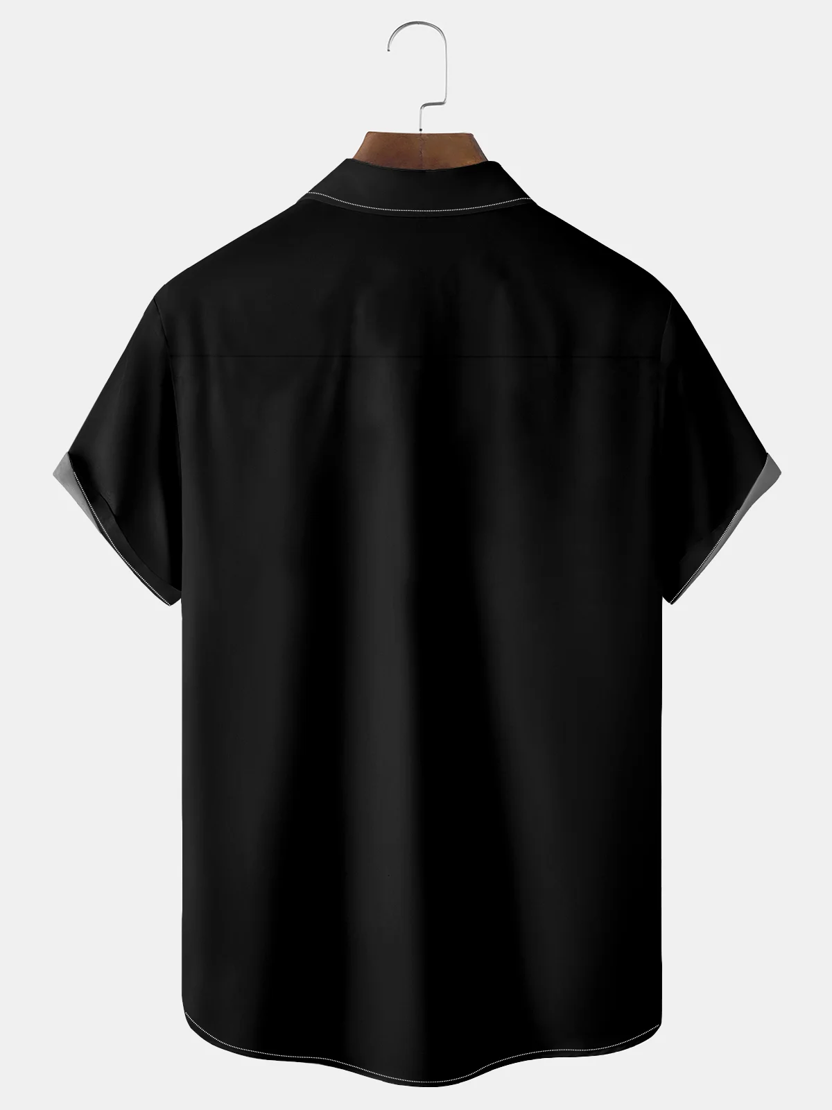 Royaura® Christmas Elk Print Casual Stylish Hawaiian Shirt Summer Shirts Pocket Short Sleeve Shirt Big Tall