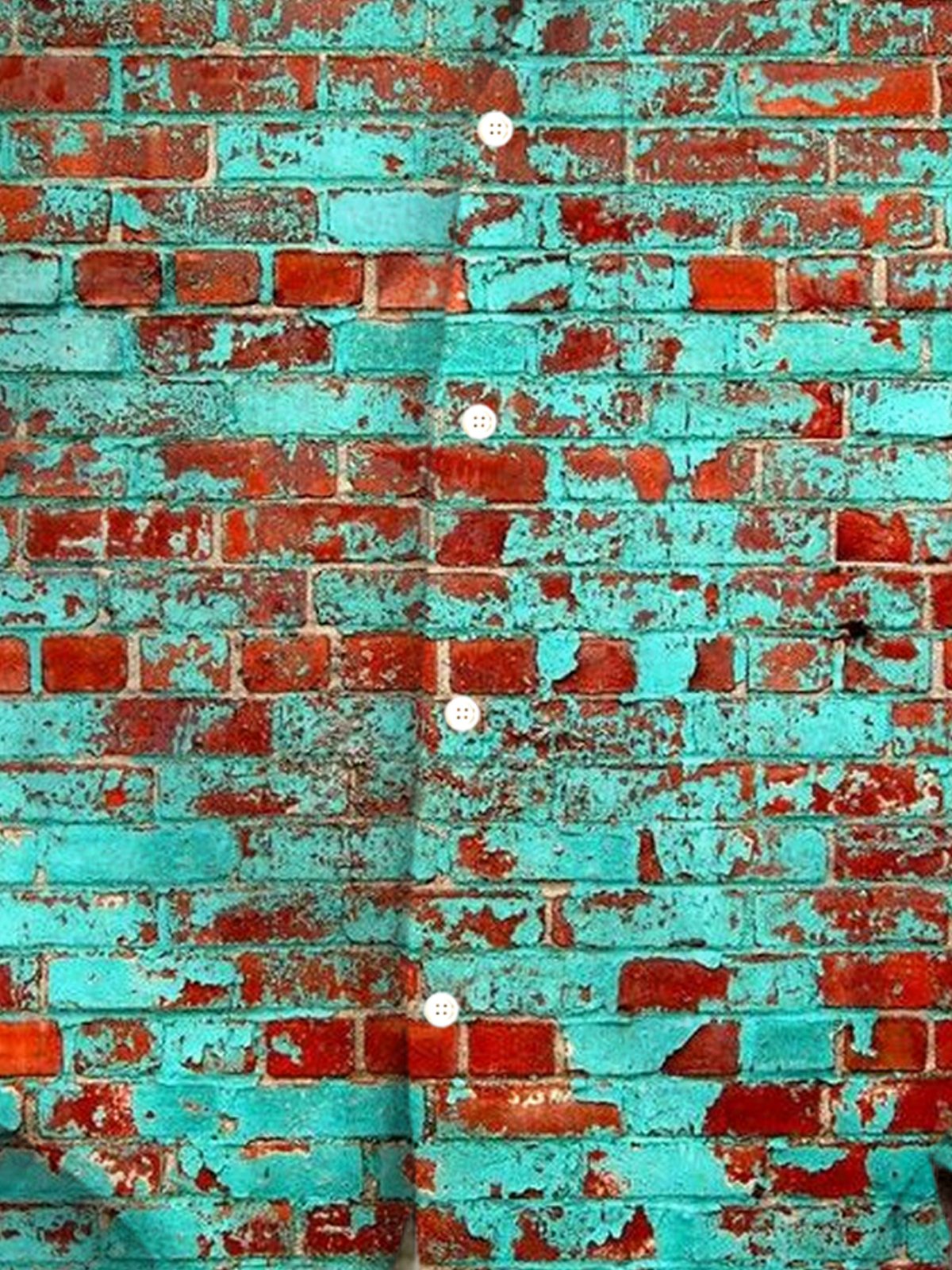 Royaura® Geometric Art Print Men's Button Pocket Hawaiian Long-Sleeve Shirt Big & Tall