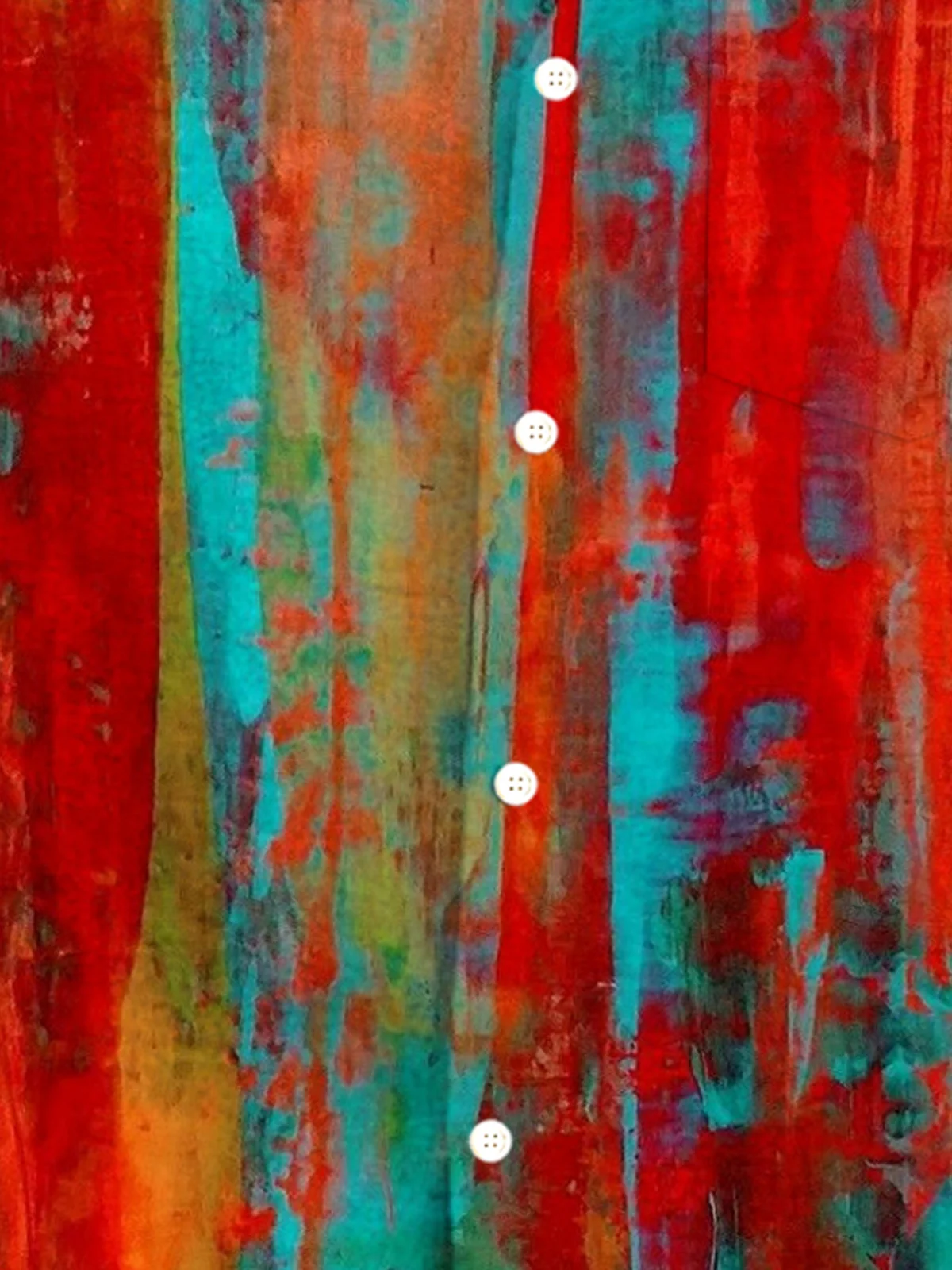 Royaura® Gradient Print Men's Button Pocket Hawaiian Long-Sleeve Shirt Big & Tall