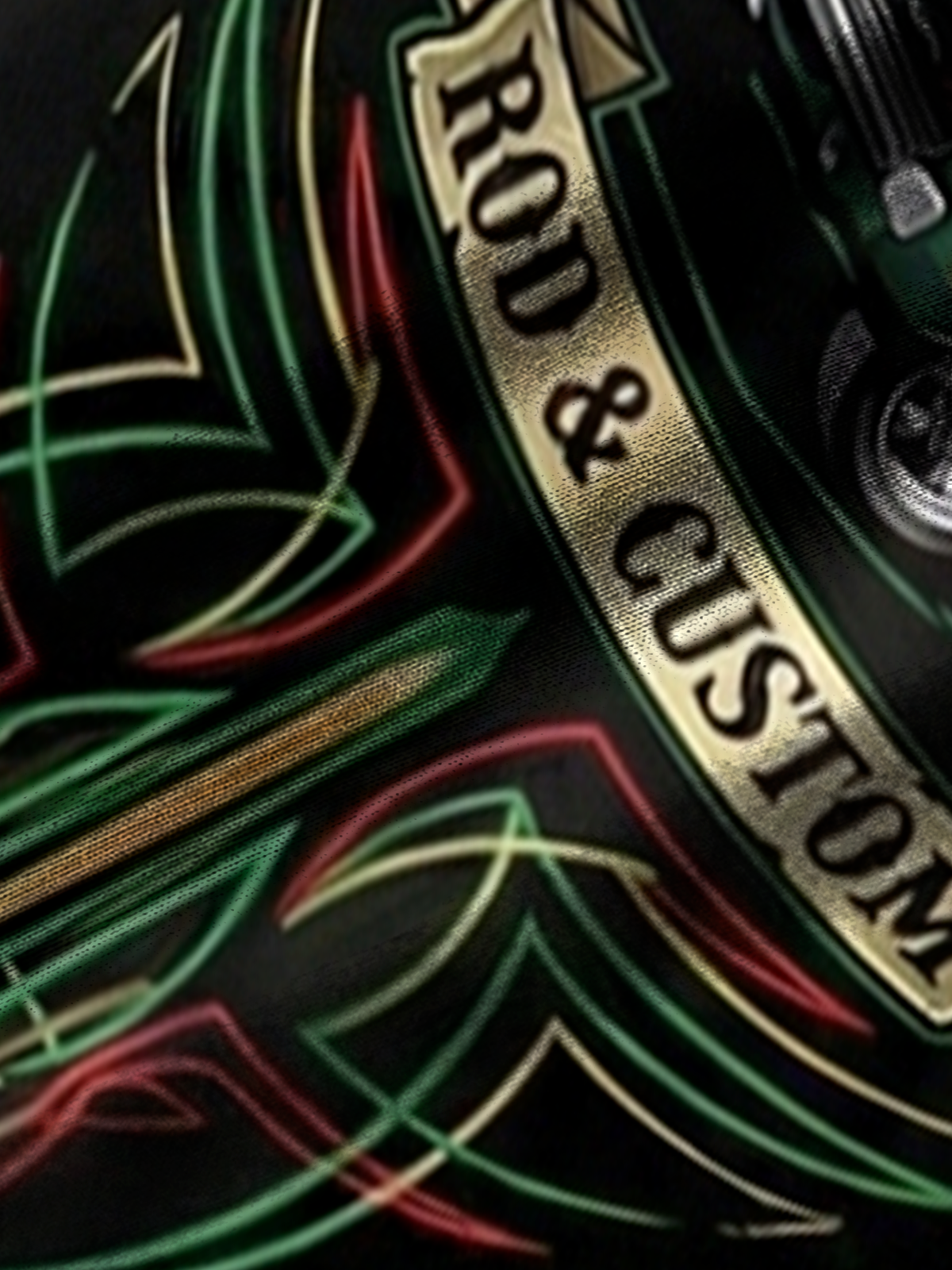 Royaura® Men's Vintage Pinstripe Gang Rat Print Retro Short Sleeve Shirt Big & Tall