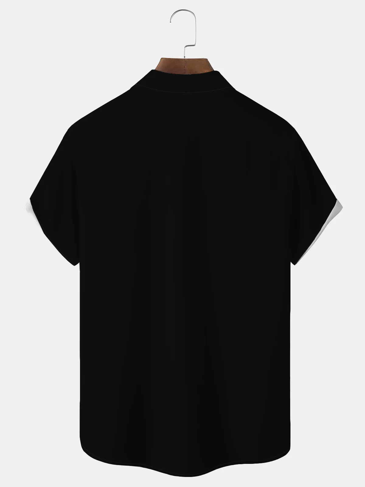 Royaura® Retro Art Music Print Men's Button-Down Short-Sleeve Hawaiian Shirt Big & Tall