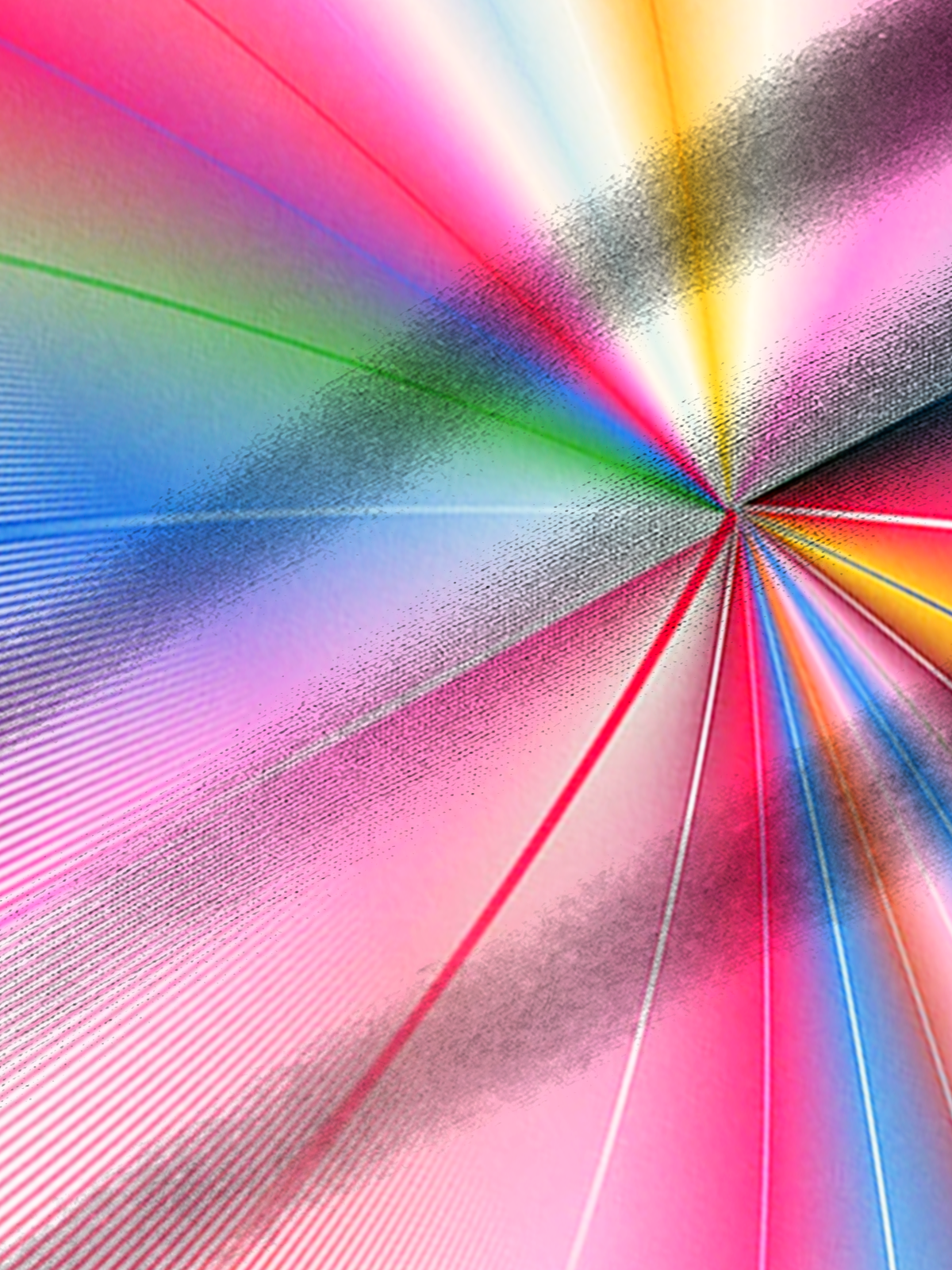 Royaura® Men's Basic Colorful Rays Print Retro Short Sleeve Button Down Big & Tall