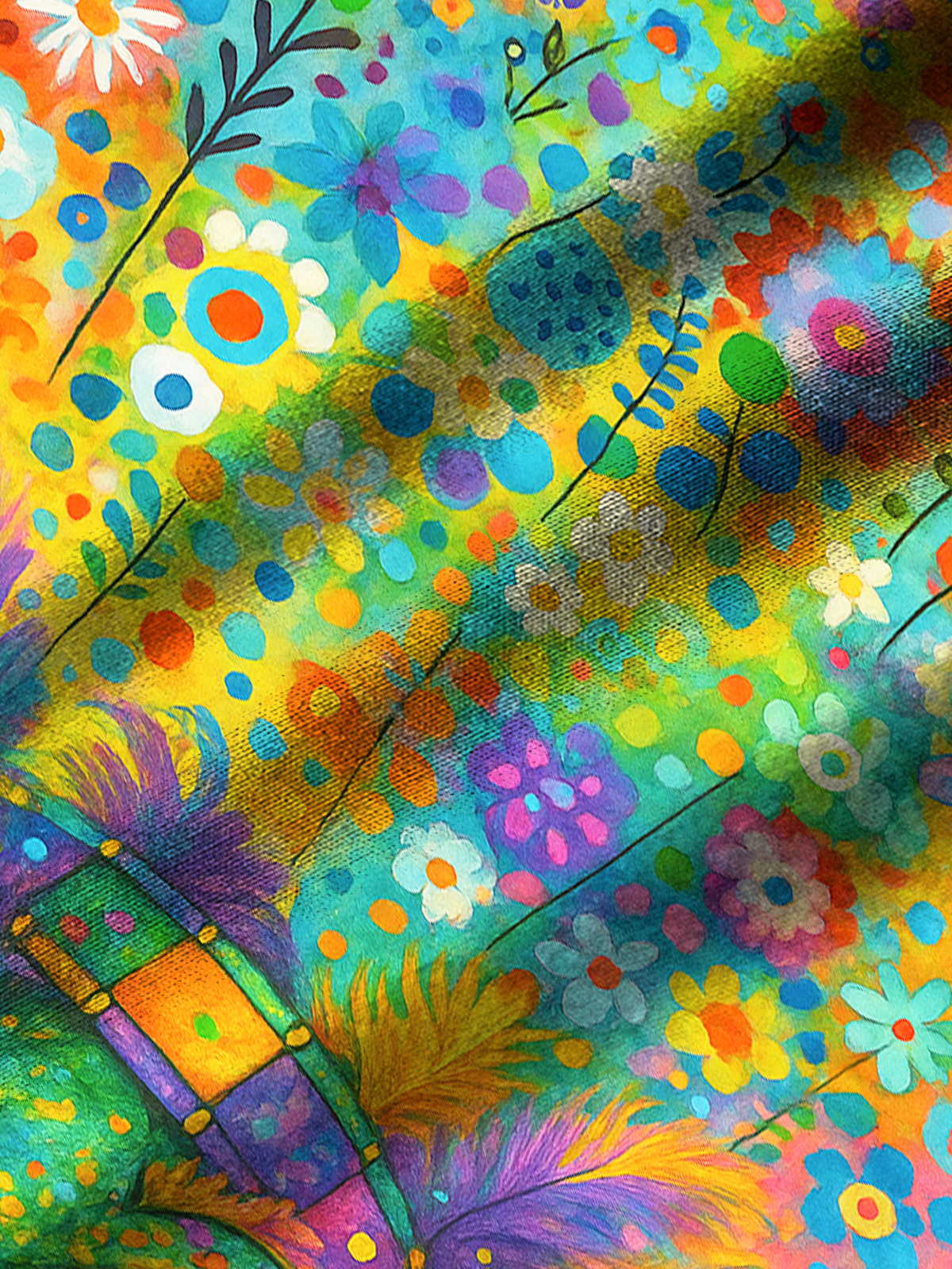 Royaura® Men's Mardi Gras Flower beds Crocodile Print Retro Short Sleeve Shirt Big & Tal