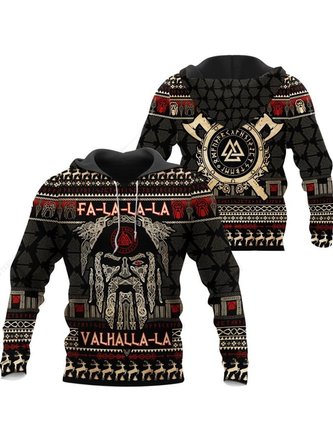 Odin Viking Christmas Style 3D All Over Printed Apparel