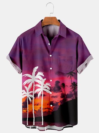 Men's Resort Hawaiian Short Sleeve Shirt
