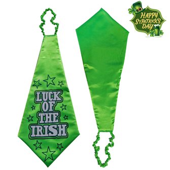 Royaura St. Patrick's Day green tie