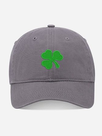 Royaura St. Patrick's Ireland Green Baseball Cap Shamrock Embroidered Hat