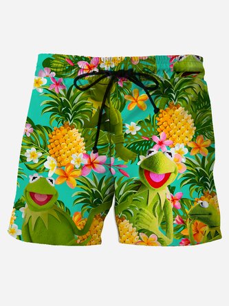 Royaura Frog Pocket Hawaiian Collection Trousers