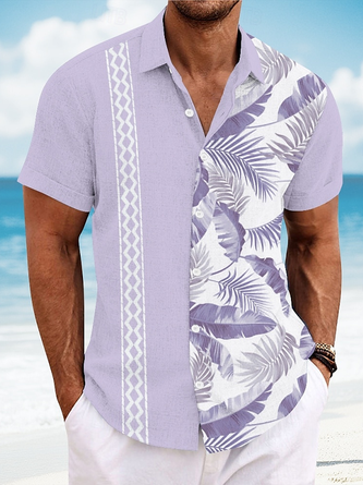 Custom Hawaiian Shirt With Your Photo - Personalized Men's Aloha Shirt Tropical Design - View #4