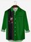 Mens Christmas Holiday Series  Wrinkle Free Plus Size Long Shirts