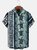 Men's Vacation Ocean Turtle Casual Printed Tribal Shirts & Tops
