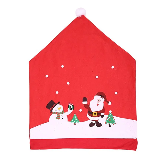 Christmas Decoration Chair Cover Restaurant Holiday Decoration