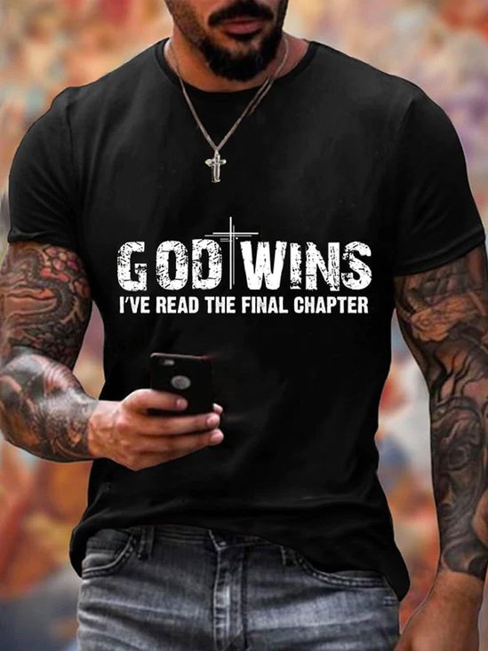 Royaura God Wins I've Read the Final Chapter Men's T-Shirts