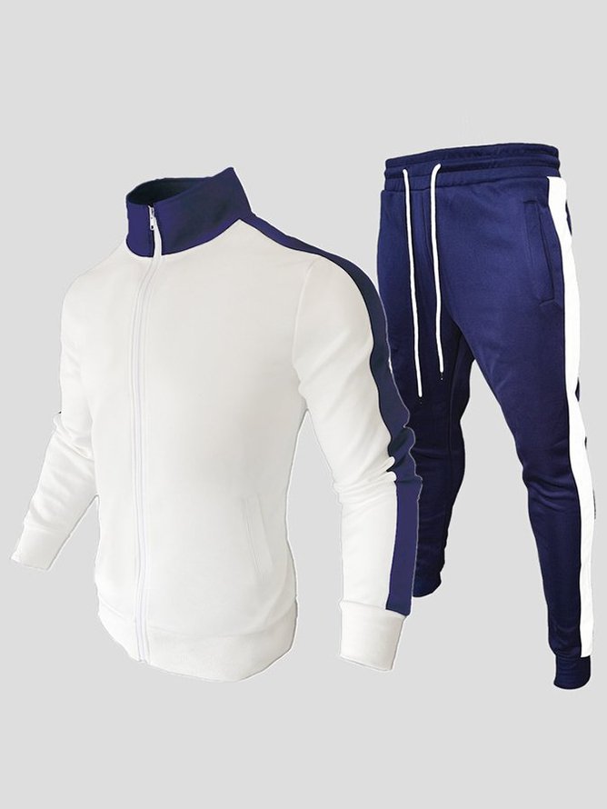 Shawl Neck Sports Suits