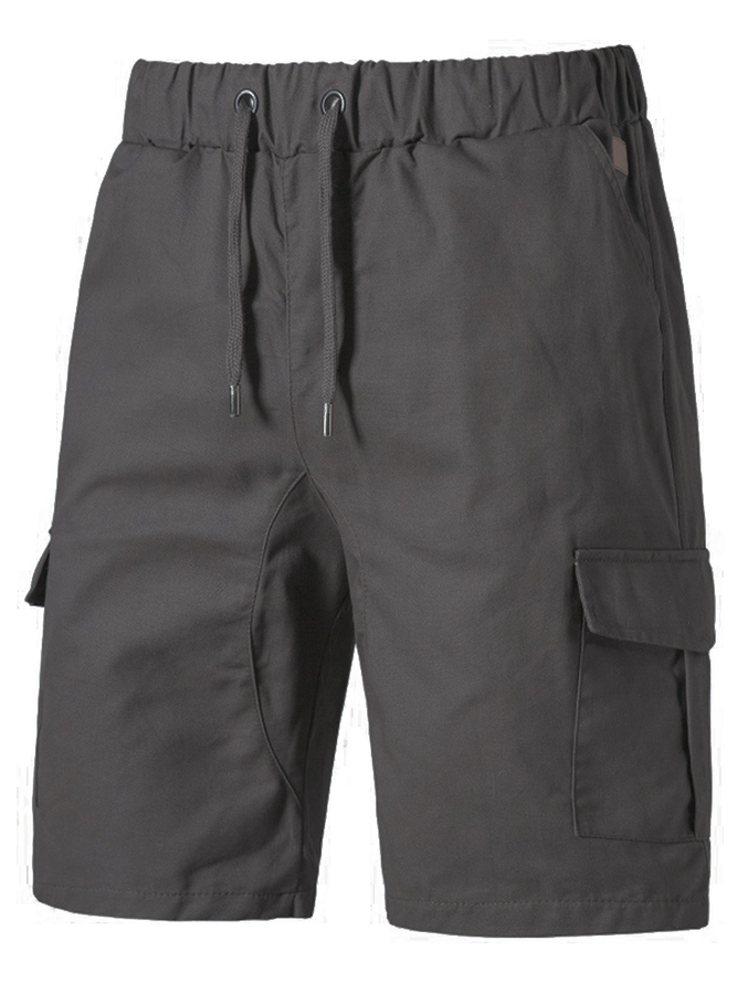 Casual Solid Cargo Shorts | Shorts | Solid Cotton Blends Work Shorts ...