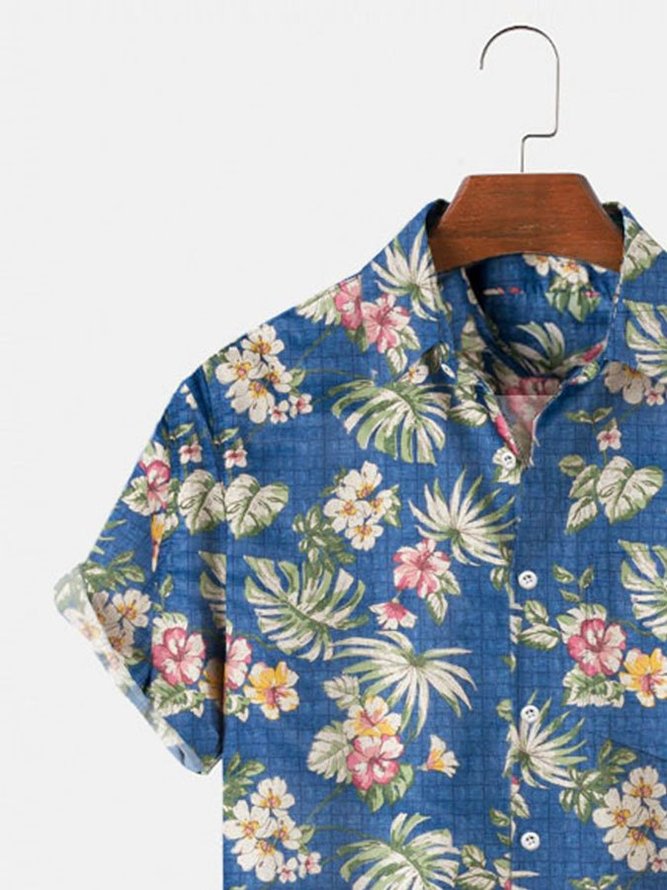 Palmwave Vacation Shirts For Men