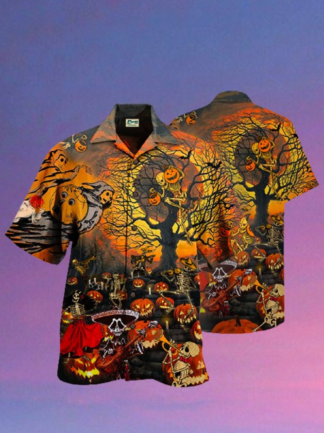 Men's Halloween Hawaiian Shirt