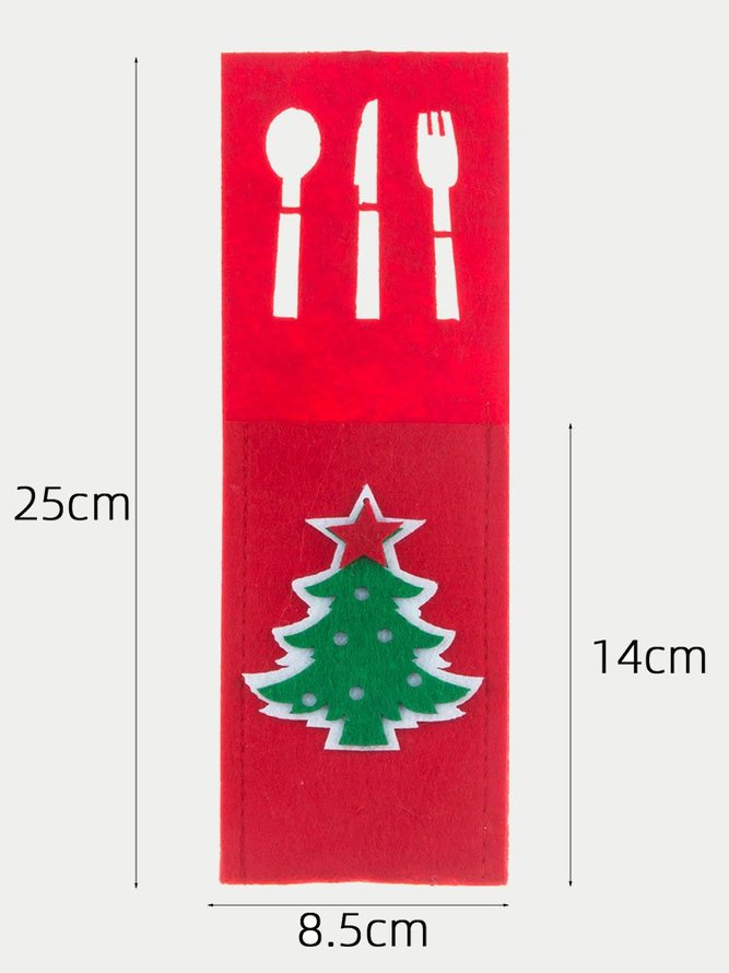 Household Supplies Christmas Cutlery Cutlery Bag Set