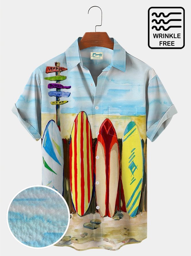 Royaura Men s Casual Resort Beach Surf Hawaiian Button Short Sleeve Royaura men s casual resort beach surf hawaiian button short sleeve