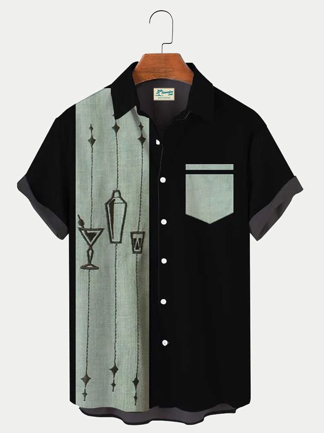 Men's Summer Vacation Drinking Hawaiian Shirt royaura