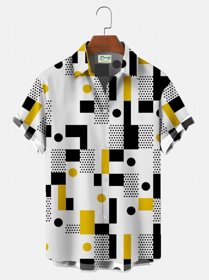 Casual Printed Polka Dots Shirts & Tops