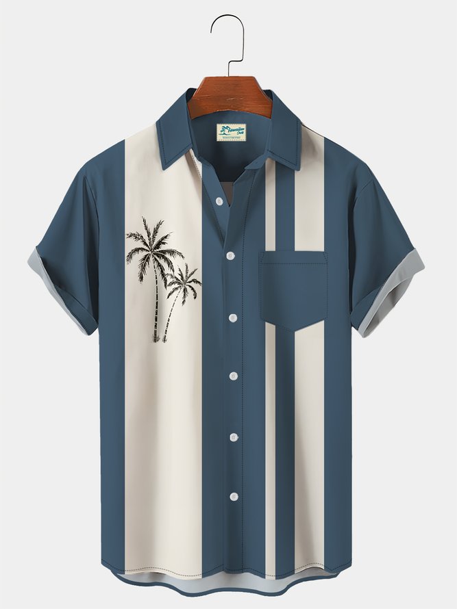 Royaura Vintage Bowling Coco Hawaiian Shirt Plus Size Vacation Shirt