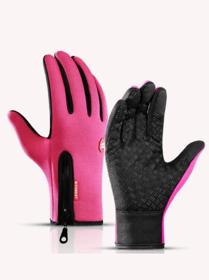 Plain Warm Windproof Men's Gloves & Mittens