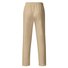 Summer New Linen Pants Casual Loose Pure Color Tether Elastic Waist Men's Pants