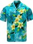 Palm Wave Men's Botton Up Hawaiian Shirts