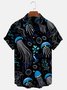 Men's Ocean Creatures Casual Printed Shirts & Tops
