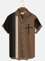 Men's 50's Vintage Casual Bowling Shirts Cross Faith Plus Size Tops