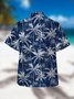 Men's Hawaiian Print Lapel Loose Short Sleeve Fashion Aloha Shirt